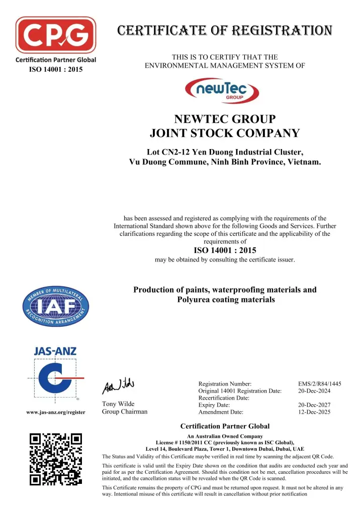 ISO - NewTec Group 3